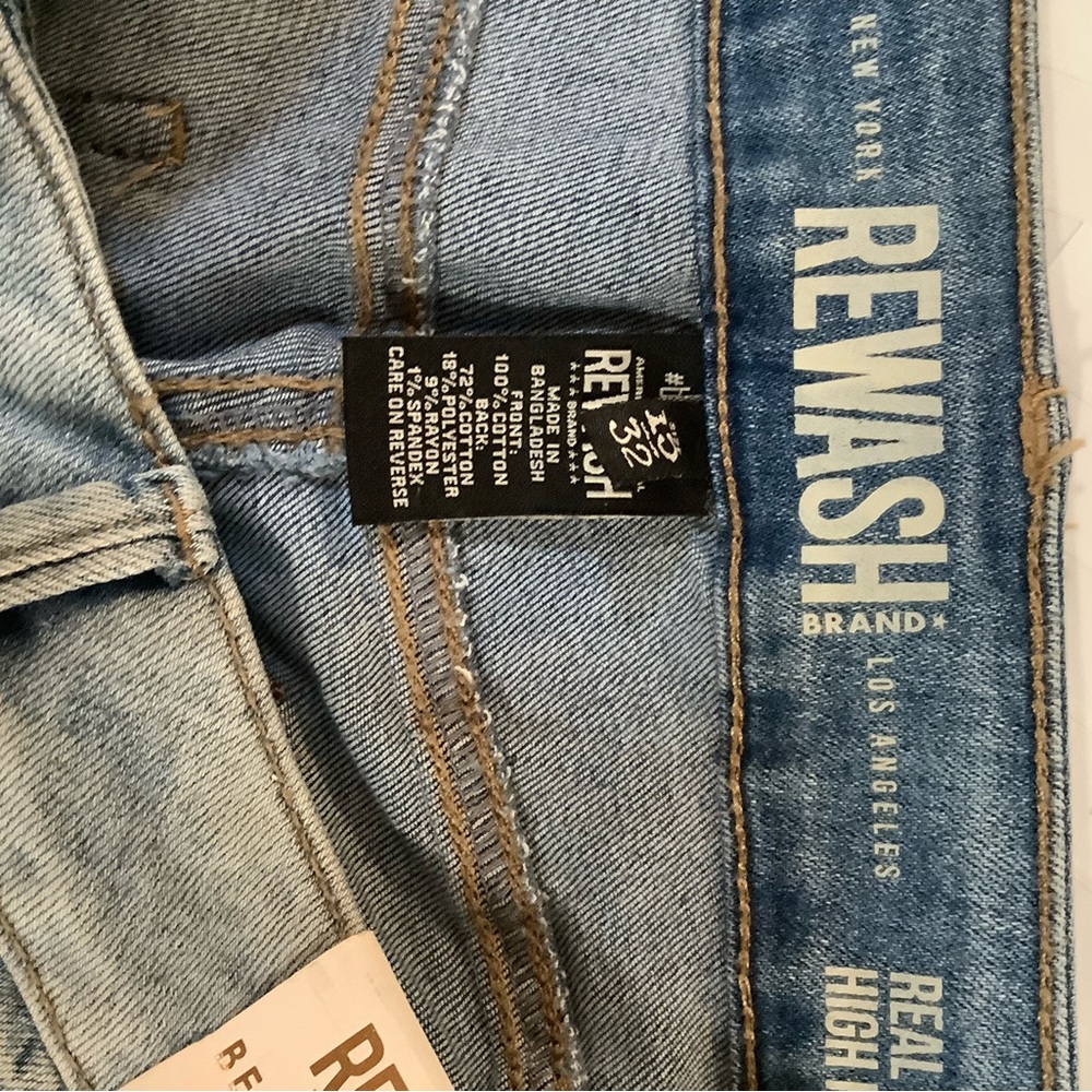Rewash Light Blue Mom Jeans - Picture 5 of 6